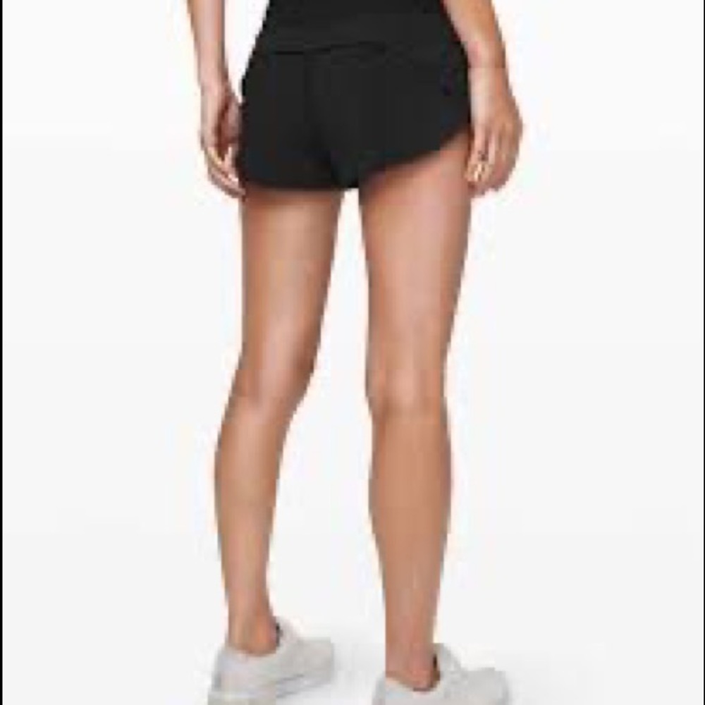 Black Speed Up 2.5 Shorts